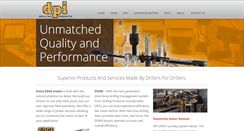 Desktop Screenshot of drillingproductsinc.com